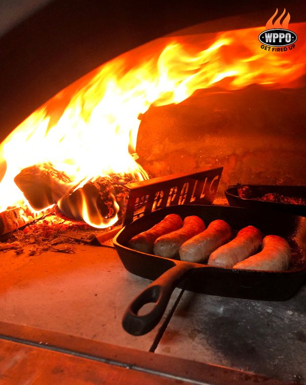 Karma 55" Commercial 304 Stainless Steel Wood-Fired Oven