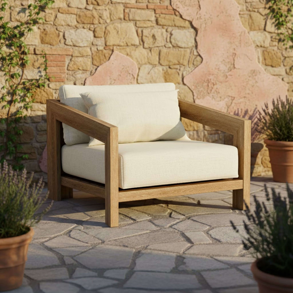 Anderson Teak Smyrna Lounge Armchair