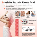 2-Person Canadian Hemlock Far Infrared Sauna with Red Light Therapy