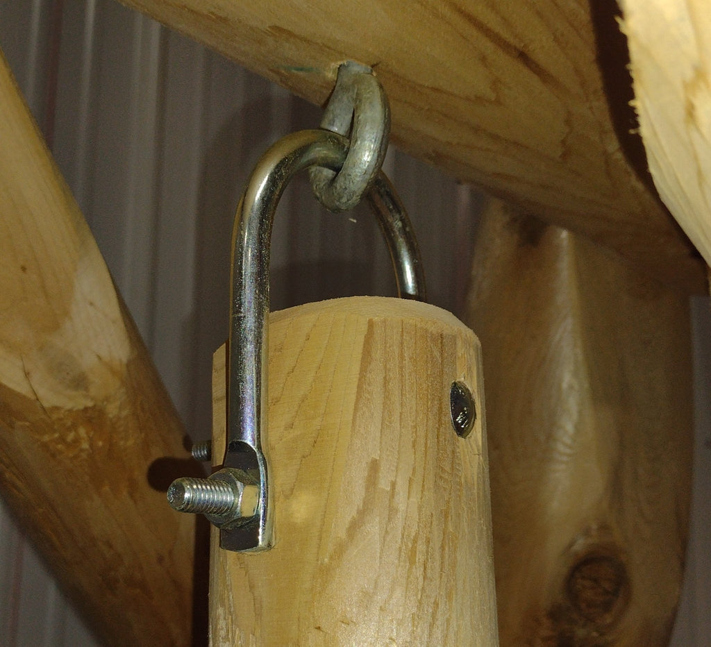 Handcrafted Cedar Porch Swing with Canopy