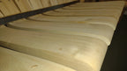 Handcrafted Cedar Porch Swing with Canopy
