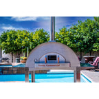 Karma 55" Commercial 304 Stainless Steel Wood-Fired Oven