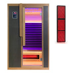 Blisspod Bergen 2-Person Full Spectrum Infrared Sauna with Red Light Therapy