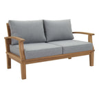 Modway Marina 5-Piece Outdoor Teak Patio Set