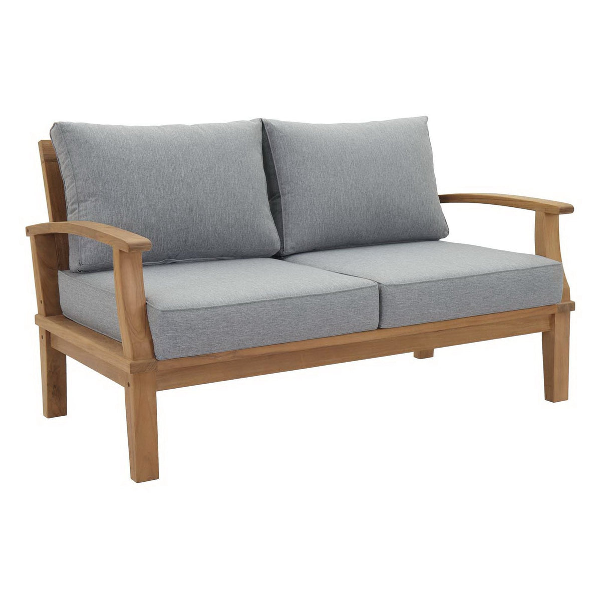 Modway Marina 5-Piece Outdoor Teak Patio Set
