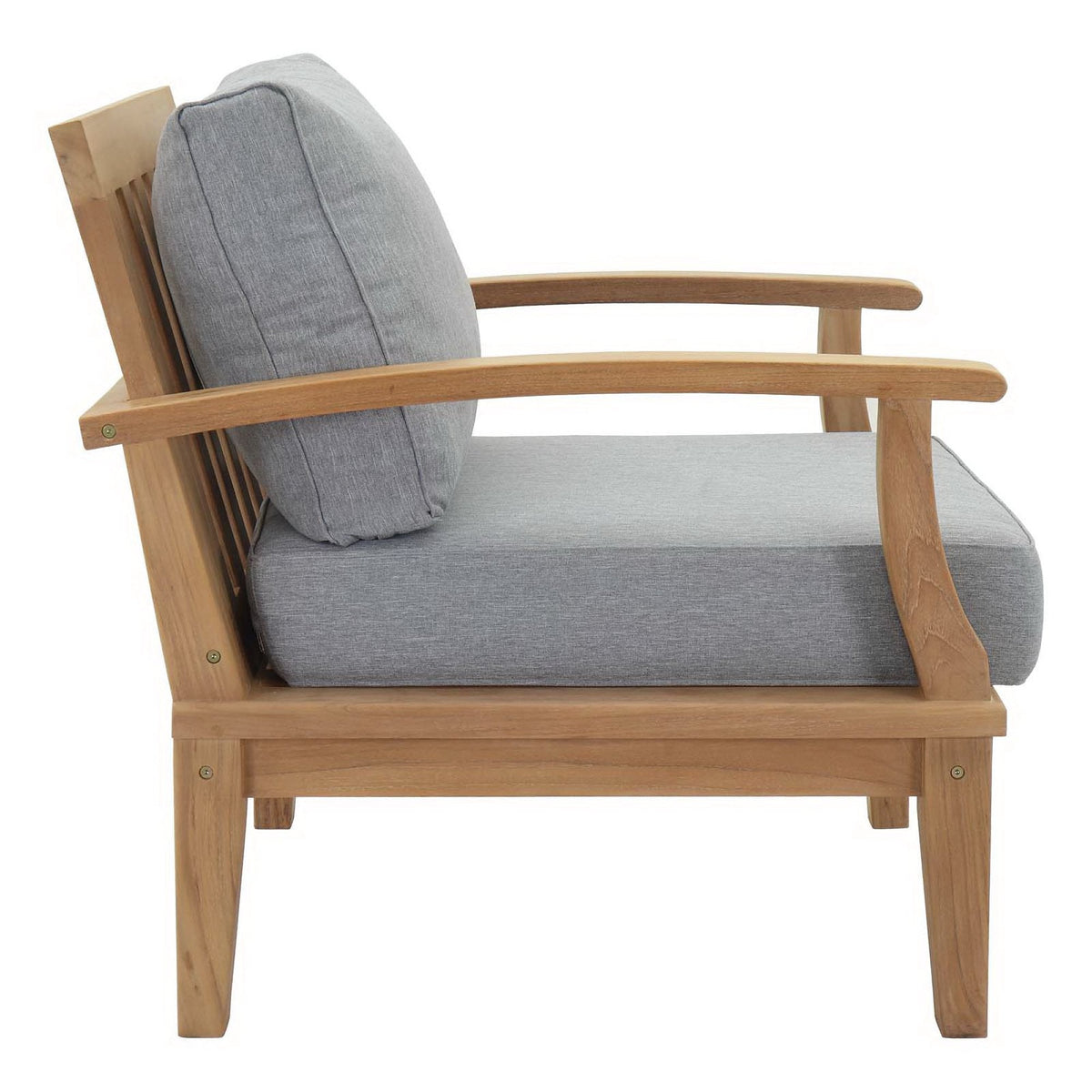 Modway Marina 5-Piece Outdoor Teak Patio Set