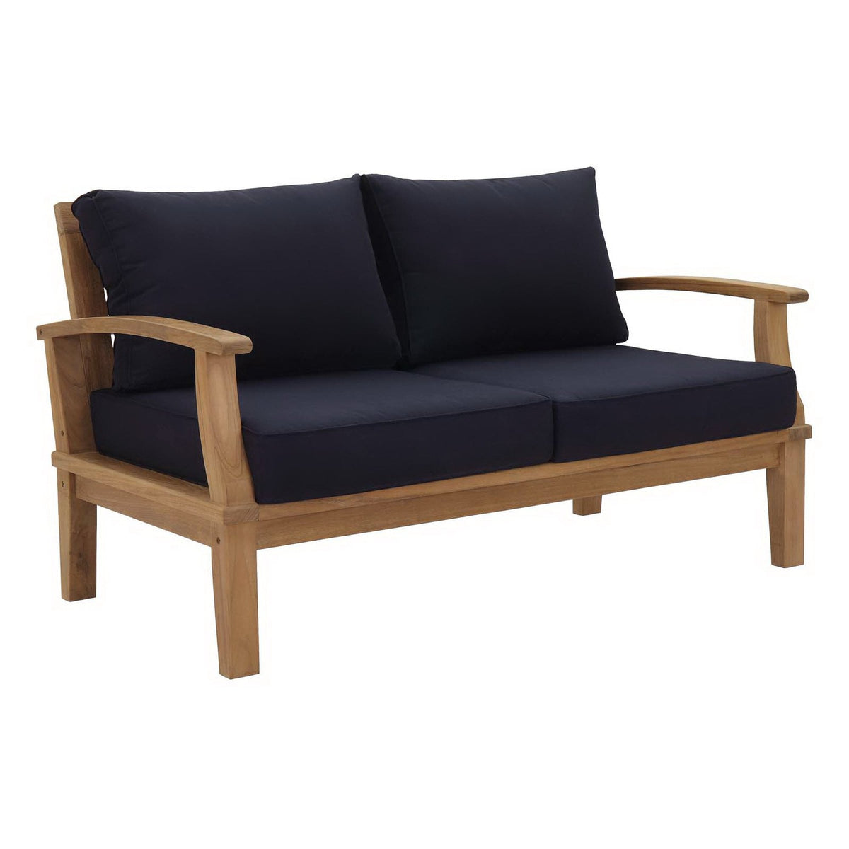 Modway Marina 5-Piece Outdoor Teak Patio Set