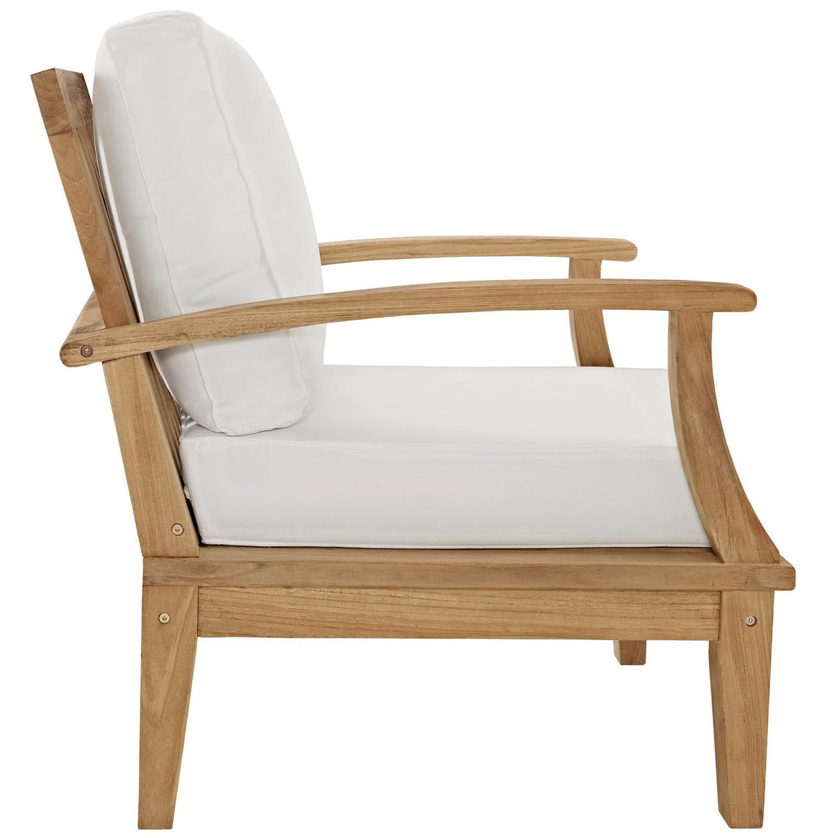 Modway Marina 5-Piece Outdoor Teak Patio Set