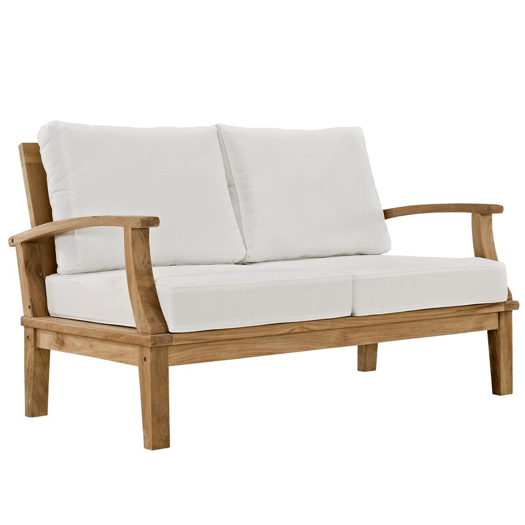 Modway Marina 5-Piece Outdoor Teak Patio Set