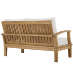 Modway Marina 5-Piece Outdoor Teak Patio Set