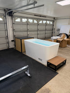 RevX Acrylic X Tub Cold Plunge with LUX High Performance Chiller