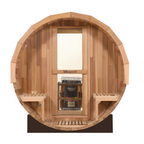 Blisspod Prague Canadian Red Cedar Outdoor Barrel Sauna