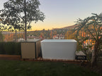 RevX Acrylic X Tub Cold Plunge with LUX High Performance Chiller