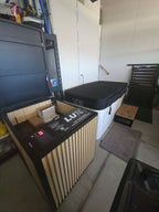RevX Acrylic X Tub Cold Plunge with LUX High Performance Chiller