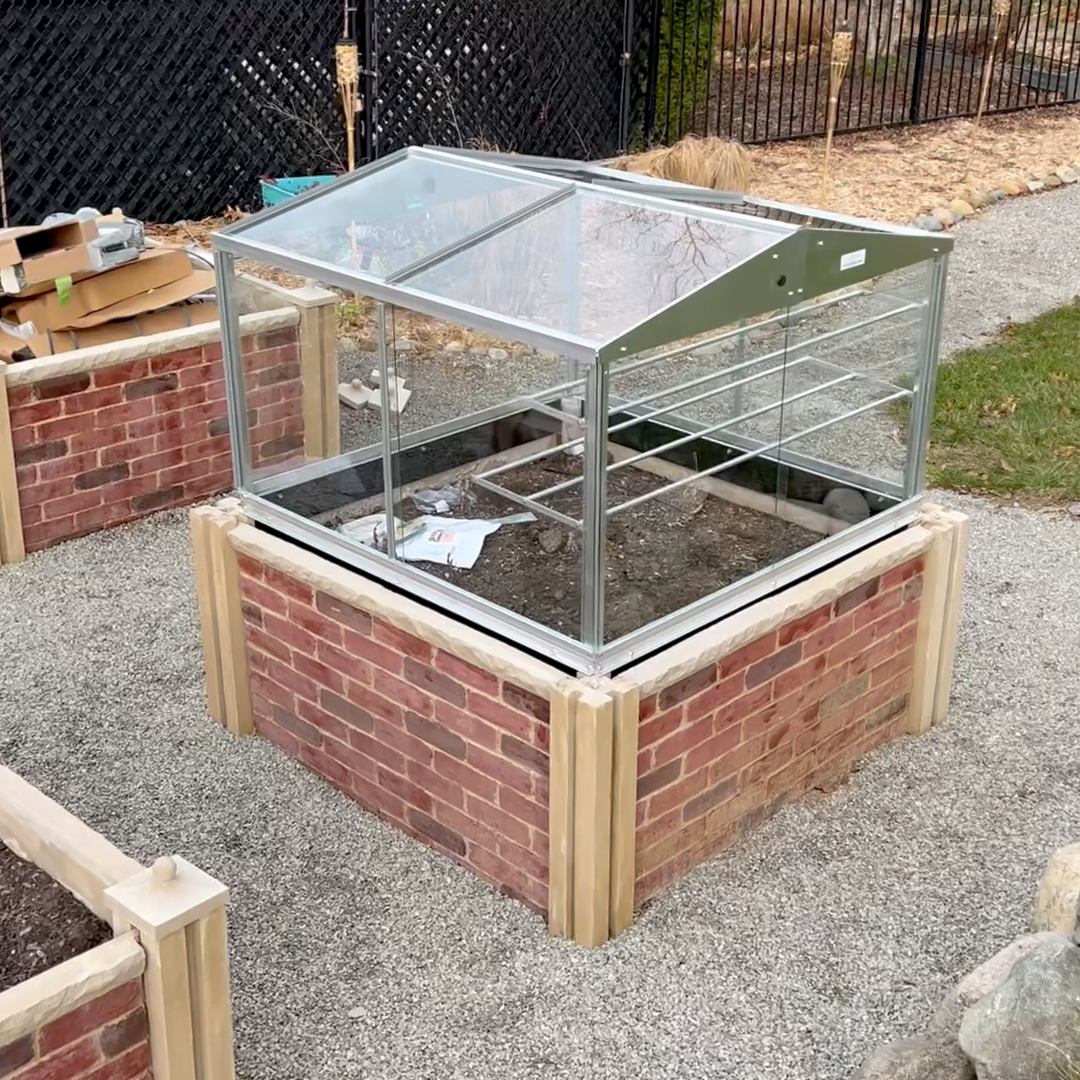 Homebridge Mini Greenhouse for Raised Garden Beds