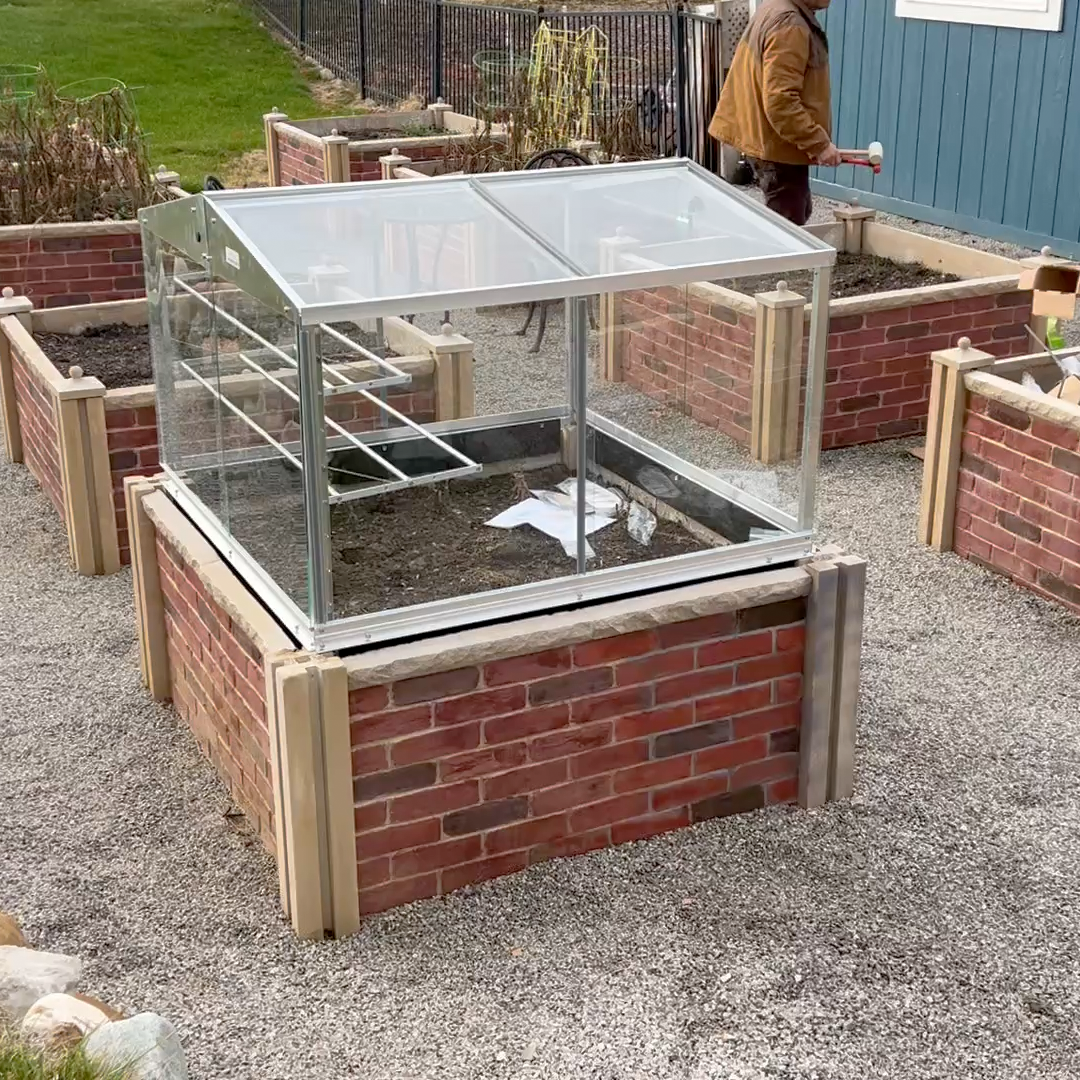 Homebridge Mini Greenhouse for Raised Garden Beds