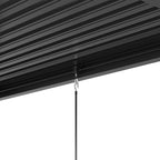 10' × 19' Aluminum Louvered Pergola with Adjustable Roof