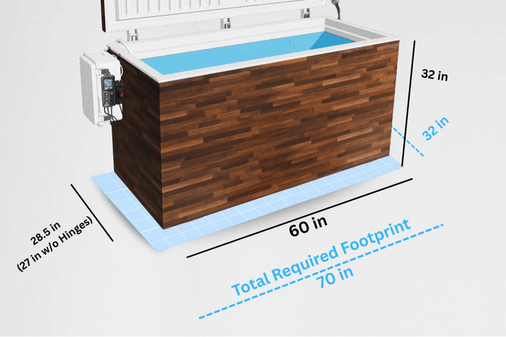 Fire Cold Plunge All-In-One with Built-In Chiller