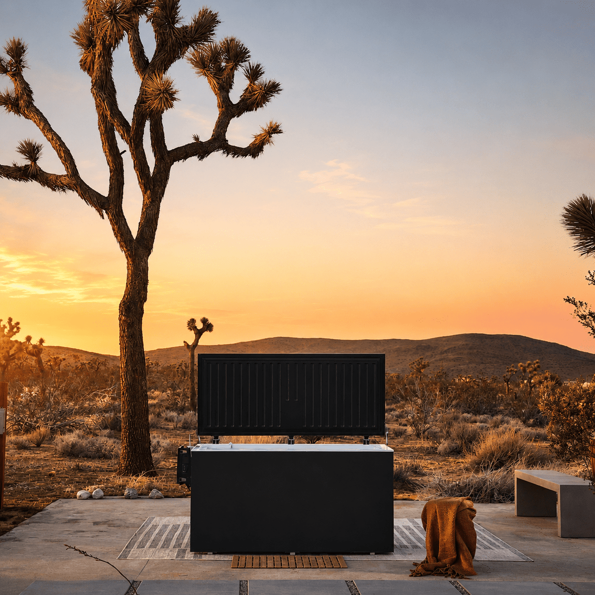 Fire Cold Plunge All-In-One with Built-In Chiller