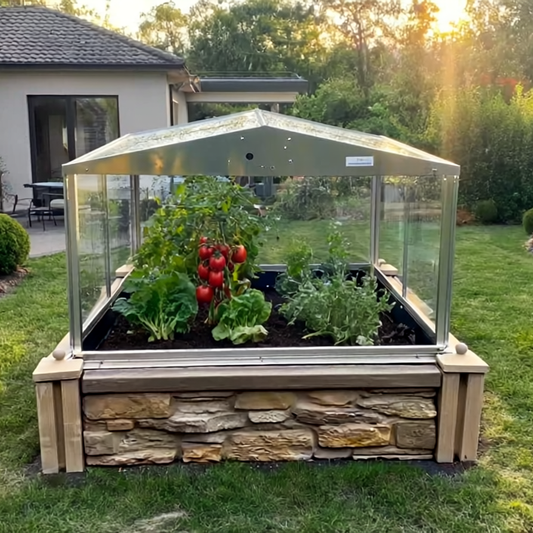 Homebridge Mini Greenhouse for Raised Garden Beds