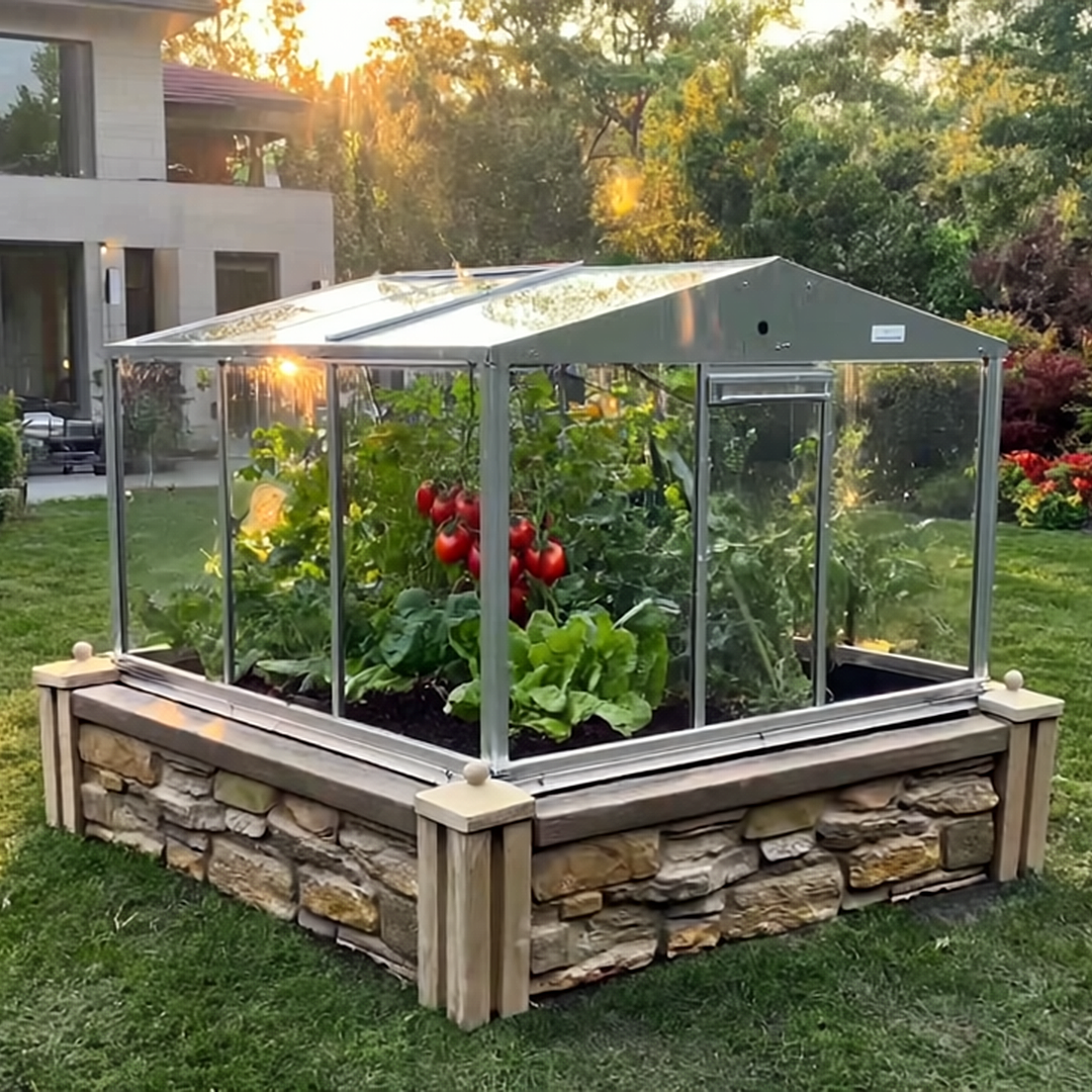 Homebridge Mini Greenhouse for Raised Garden Beds