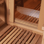Handcrafted Red Cedar Barrel Sauna with 9kW Electric Heater